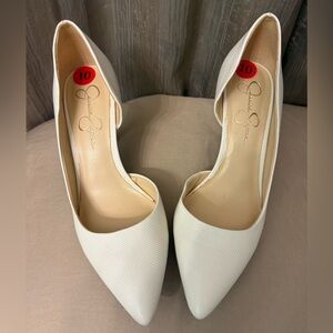 Jessica Simpson Women's White Heels